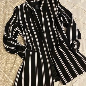 Boom Boom Jeans Pinstripe Blazer